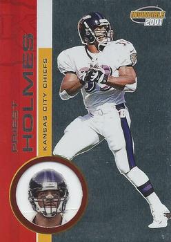 2001 Pacific Invincible - Retail #115 Priest Holmes Front