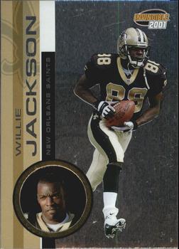 2001 Pacific Invincible - Retail #150 Willie Jackson Front