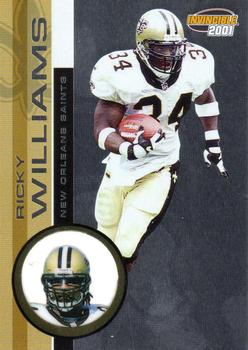 2001 Pacific Invincible - Retail #153 Ricky Williams Front