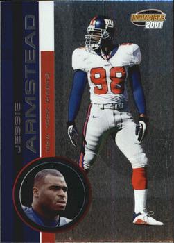 2001 Pacific Invincible - Retail #155 Jessie Armstead Front
