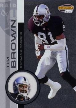 2001 Pacific Invincible - Retail #172 Tim Brown Front