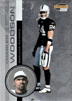 2001 Pacific Invincible - Retail #180 Charles Woodson Front