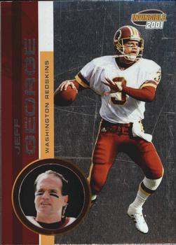 2001 Pacific Invincible - Retail #248 Jeff George Front