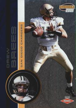 2001 Pacific Invincible - Retail #289 Drew Brees Front