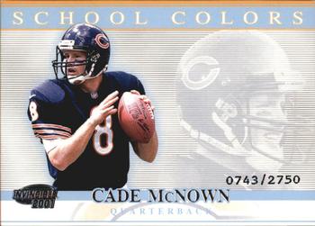 2001 Pacific Invincible - School Colors #50 Cade McNown Front