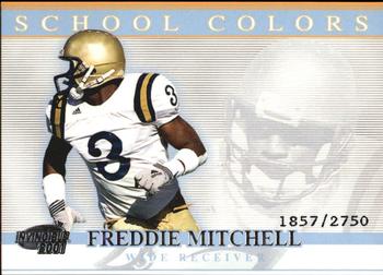 2001 Pacific Invincible - School Colors #51 Freddie Mitchell Front