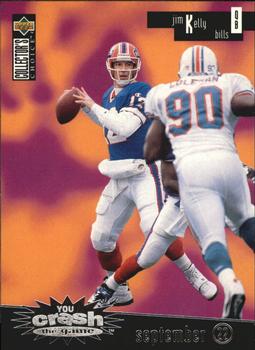 1996 Collector's Choice - You Crash the Game Silver #CG7 Jim Kelly Front