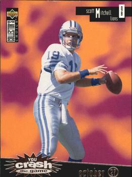 1996 Collector's Choice - You Crash the Game Silver #CG8 Scott Mitchell Front