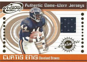 2001 Pacific Prism Atomic - Jerseys #22 Curtis Enis Front