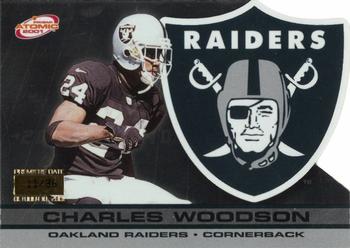 2001 Pacific Prism Atomic - Premiere Date #107 Charles Woodson Front