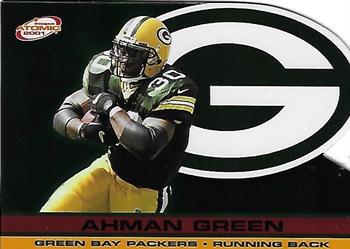 2001 Pacific Prism Atomic - Red #55 Ahman Green Front