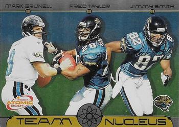 2001 Pacific Prism Atomic - Team Nucleus #5 Mark Brunell / Fred Taylor / Jimmy Smith Front