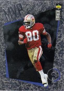 1996 Collector's Choice - MVPs #M42 Jerry Rice Front