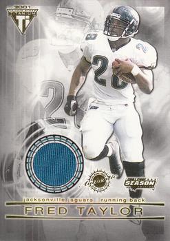 2001 Pacific Private Stock Titanium Postseason Edition - Jerseys #52 Fred Taylor Front