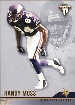 2001 Pacific Private Stock Titanium - Retail #73 Randy Moss Front