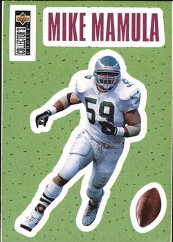 1996 Collector's Choice - Play Action Stick-Ums #S2 Mike Mamula Front