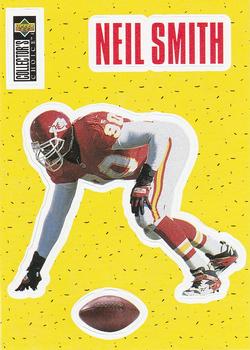 1996 Collector's Choice - Play Action Stick-Ums #S26 Neil Smith Front