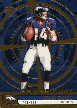 2001 Pacific Vanguard - Bombs Away #4 Brian Griese Front