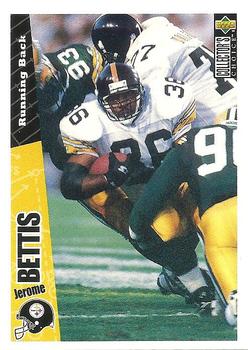 1996 Collector's Choice Update #U92 Jerome Bettis Front