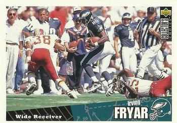 1996 Collector's Choice Update #U113 Irving Fryar Front