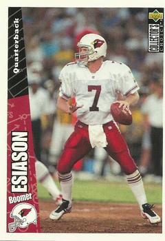 1996 Collector's Choice Update #U126 Boomer Esiason Front