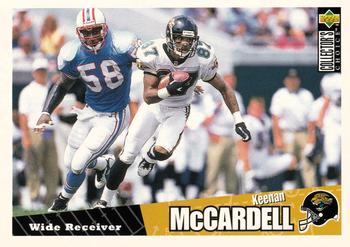 1996 Collector's Choice Update #U164 Keenan McCardell Front