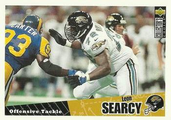 1996 Collector's Choice Update #U194 Leon Searcy Front