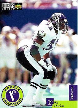 1996 Collector's Choice Update #U32 Ray Lewis Front