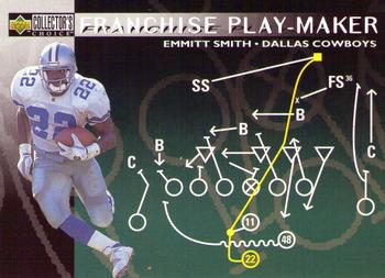 1996 Collector's Choice Update #U66 Emmitt Smith Front