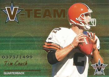 2001 Pacific Vanguard - V-Team #4 Tim Couch Front