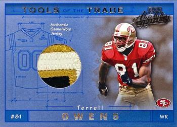 2001 Playoff Absolute Memorabilia - Tools of the Trade #TT-18 Terrell Owens Front