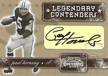 2001 Playoff Contenders - Legendary Contenders Autographs #LC-47 Paul Hornung Front