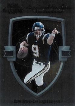 2001 Playoff Contenders - ROY Contenders #ROY 07 Drew Brees Front
