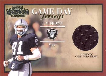 2001 Playoff Honors - Game Day Jerseys #GD-7 Tim Brown Front