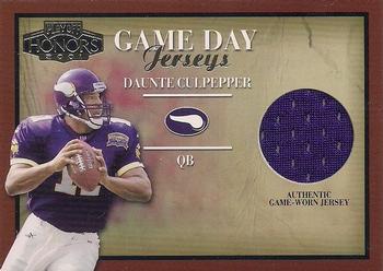2001 Playoff Honors - Game Day Jerseys #GD-12 Daunte Culpepper Front