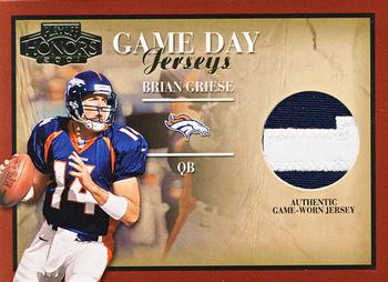 2001 Playoff Honors - Game Day Jerseys #GD-22 Brian Griese Front