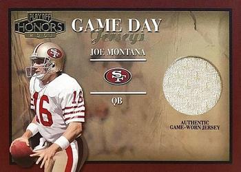 2001 Playoff Honors - Game Day Jerseys #GD-34 Joe Montana Front