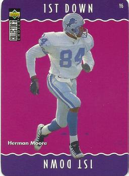 1996 Collector's Choice Update - You Make The Play #Y6 Herman Moore Front