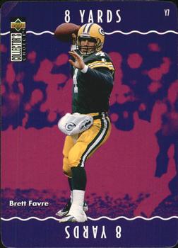 1996 Collector's Choice Update - You Make The Play #Y7 Brett Favre Front