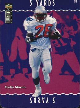 1996 Collector's Choice Update - You Make The Play #Y8 Curtis Martin Front