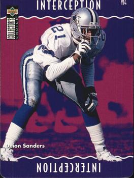 1996 Collector's Choice Update - You Make The Play #Y14 Deion Sanders Front