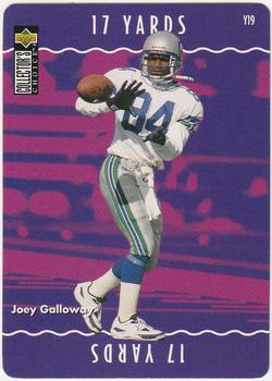 1996 Collector's Choice Update - You Make The Play #Y19 Joey Galloway Front