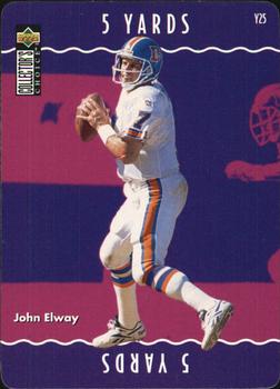 1996 Collector's Choice Update - You Make The Play #Y25 John Elway Front