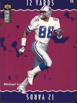 1996 Collector's Choice Update - You Make The Play #Y28 Michael Irvin Front