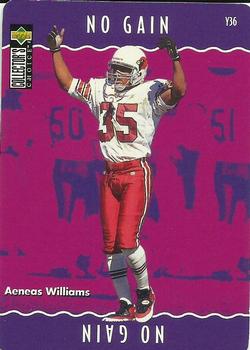 1996 Collector's Choice Update - You Make The Play #Y36 Aeneas Williams Front