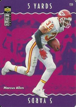 1996 Collector's Choice Update - You Make The Play #Y39 Marcus Allen Front