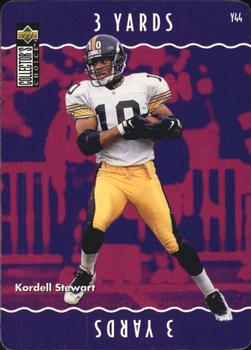1996 Collector's Choice Update - You Make The Play #Y44 Kordell Stewart Front