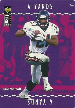 1996 Collector's Choice Update - You Make The Play #Y45 Eric Metcalf Front