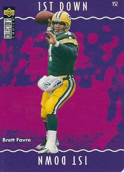 1996 Collector's Choice Update - You Make The Play #Y52 Brett Favre Front