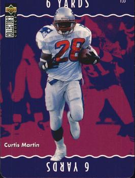 1996 Collector's Choice Update - You Make The Play #Y53 Curtis Martin Front